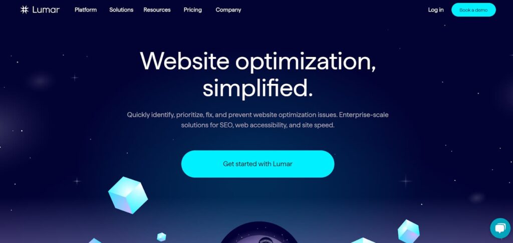 DeepCrawl home page